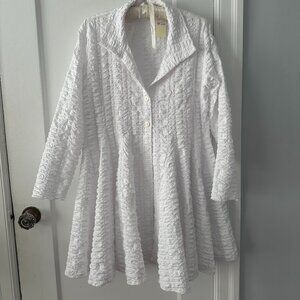 Heydari White Jacket with Tags